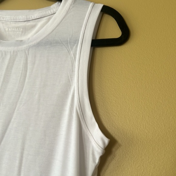 Athleta Sleeveless Tank Top White Women size ST - Picture 3 of 5